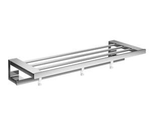 Emco Loft 56800160 - Toallero y toallero (Cromado, 600 mm de Longitud, para Cuarto de baño, Barra para Toalla de Mano)