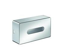 Caja de pañuelos cosméticos emco loft, modelo de pared, recipiente cromado, 055700100, Color: cromado