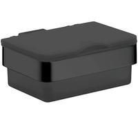Emco Loft - Caja para toallitas húmedas (15,6 x 15,5 x 6 cm), Color Negro