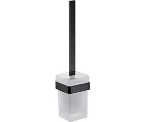Emco Loft - Escobillero (Cristal Satinado), Color Negro