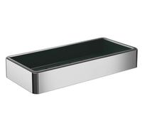 Emco Loft jabonera de pared cromo-negro 054500502