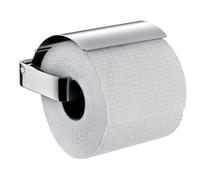 emco loft portarrollos de papel higiénico con tapa, 050000100, Color: cromado