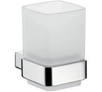 Emco Loft recipiente para cepillos de dientes blanco-cromo 052000100