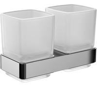 Emco Loft recipiente para cepillos de dientes blanco-cromo 052500100