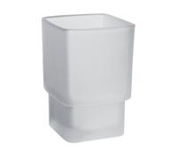 emco loft vaso de enjuague bucal para sistema de barandillas, cristal...
