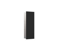 Emco Módulo de Armario asis Pur con bisagra de Puerta Derecha para Puerta Delantera de Cristal, empotrable, 730 mm, Negro Mate