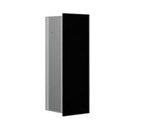 emco módulos asis 2.0, contenedor de basura, 170 x 497 mm, 975327501, Color: Negro