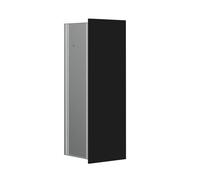 emco módulos asis 2.0, contenedor de basura, 170 x 497 mm, 975328501, Color: Negro mate