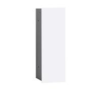 emco módulos asis 2.0 Juego de escobillas para WC modelo oculto, 1 puerta, bisagra de puerta intercambiable, 973428431, Color: Blanco Mate