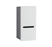 emco módulos asis 2.0 módulo para WC modelo empotrado, apertura a la izquierda, 972427422, Color: aluminio/blanco óptico