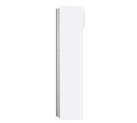 emco módulos asis 2.0 Módulo WC, modelo empotrado, tope izquierdo, 975428453, Color: Blanco Mate