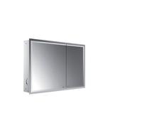 emco prestige 2 armario con espejo iluminado, modelo empotrado, 1015mm, puerta ancha izquierda, 989707107, Versión: sin sistema de iluminación
