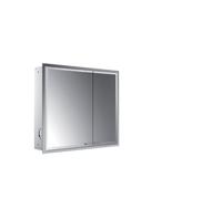 emco prestige 2 armario con espejo iluminado, modelo empotrado, 815mm, puerta ancha izquierda, 989707103, Versión: sin sistema de iluminación