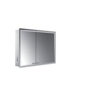 emco prestige 2 armario con espejo iluminado, modelo empotrado, 915mm, puerta ancha derecha, 989707104, Versión: sin sistema de iluminación