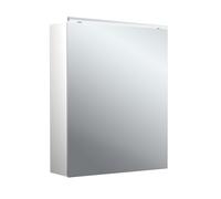 emco pure 2 classic armario con espejo iluminado LED con luz superior, una puerta con tope intercambiable, 600x711x153mm, 979705501