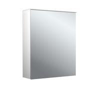 emco pure 2 design LED Armario con espejo iluminado con panel luminoso, 1 puerta con bisagras cambiables, 600x711x153mm, 979705401