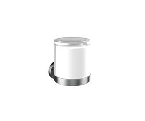 emco Round Sensor - Dispensador de jabón líquido (con batería, Funciona con Pilas)
