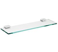 EMCO System 2 - Estante de Cristal Transparente (600 mm, Cromado)