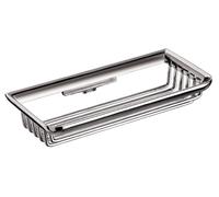 emco system2 cesta de esponja, extraíble, fijación a pared oculta, cromo, 354...