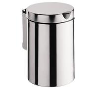 emco system2 contenedor de residuos, con tapa, colgante de pared, 3 litros, a...