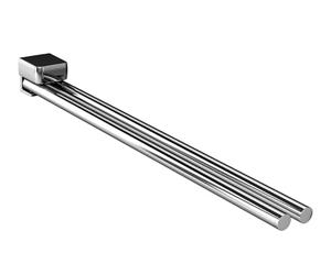 Emco Tendencia Cromo toallero, Metal, Gris, Talla única