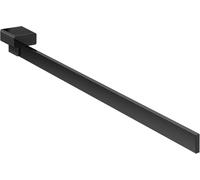 EMCO Toallero de Aluminio rígido para Montar en la Pared, para Toallas, Color Negro Mate