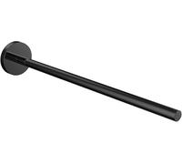 Toallero redondo emco, 1 brazo, rígido. 300mm, 435013330, Color: Negro