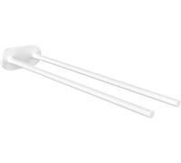 Toallero redondo emco, 2 brazos, rígido, 400mm, 435013940, Color: blanco