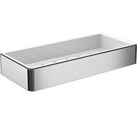 Emco Wandkorb - Jabonera (220 x 34 x 101 mm), Color Cromo y Blanco