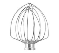 EMDMGJ Compatible con batidora de pie con Cabezal de título de 4,5 QT y 5 QT, batidor de Huevos de Acero Inoxidable (Repuesto K45WW), Compatible con Kitchenaid
