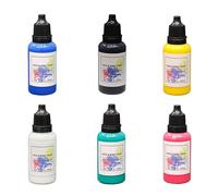 Emdvsco Kit de Pintura Facial | 6 Colores Pintura Corporal para Fiestas | al Agua para Cara y Cuerpo para Niños Adultos Unisex | Maquillaje para Halloween Navidad Carnaval Cosplay