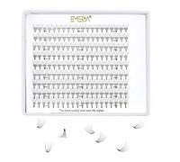 EMEDA 9 filas de pestañas volumen 3D Extensiones de pestañas D Curl .07mm 9 mm 10 mm 12 mm 14 mm Longitud de mezcla Ventiladores prefabricados 0.07 Pestañas de volumen de racimo ruso (3D D 0.07 Mix)