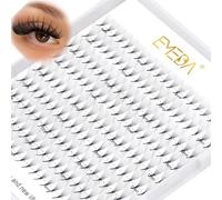 EMEDA 9 filas de pestañas volumen 3D Extensiones de pestañas D Curl .07mm 9 mm 10 mm 12 mm 14 mm Longitud de mezcla Ventiladores prefabricados 0.07 Pestañas de volumen de racimo ruso (3D D 0.07 Mix)