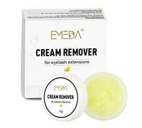 EMEDA Crema removedora de pestañas 10g Extensiones de pestañas tipo crema removedor de adhesivo eliminación de pegamento suave y rápida Removedor de pegamento de pestañas
