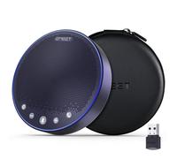 EMEET Altavoz de Conferencia Bluetooth - Altavoz con Cancelación de Ruido USB M3 para 6-12 Personas, micrófono Full Duplex 4 para Zoom, Skype Plug and Play, micrófono de Conferencia portátil