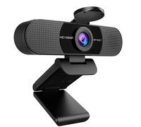 EMEET Nova HD Con 2 Micrófono Webcam Cancelación Ruido Negro Reino Unido
