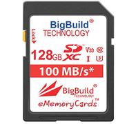 eMemoryCards - Tarjeta de memoria ultrarrápida (128 GB, U3, SDXC, 100 MB/s, compatible con Sony Cyber shot DSC RX100 I, RX100 IV, RX100 V, RX100 VI, RX100 VII
