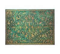 Paperblanks Carpeta de documentos Emerald Flower (Nature’s Grace) – cierre envolvente