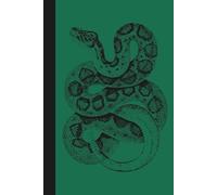 Emerald Serpent Notebook: A Gothic Snake Themed Blank Lined Notebook | 120 Pages, 6x9 Inches | Perfect Gift Idea for Birthdays, Holidays, Anniversaries