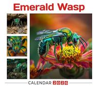 Emerald Wasp Calendar 2026: Vivid Green Wonders from the Insect Kingdom