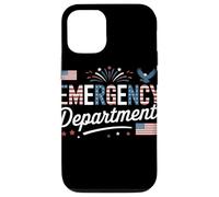 Emergencia ER Nurse Independence Day 4 de Julio Carcasa para iPhone 12/12 Pro