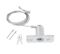 Emergencias Puerta de garaje Cerradura de liberación manual Universales Construcción de acero inoxidable sin necesidad de taladrar Universales Compatibilidad Hardware de cerradura de puerta