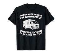 Emergencias Salud - Paramédico Conductor De Ambulancia Camiseta