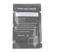 Emergencies - Adhesivo para trauma médico, parches cuadrados médicos, sello de pecho, vendajes ventilados, herramienta duradera para exteriores