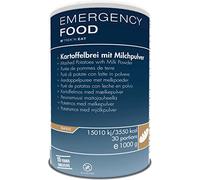 Emergency Food patatas brei con leche en polvo vegetarisch, emergencia Acampada, senderismo, etc. Fortalecimiento y nährend. All Natural 1000 g lata