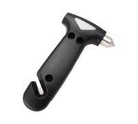 Emergency Hammer Window Breaker Hammer Rescue Hammer Automobile Car Rescue Hammer Seat Belt Cutter Black
