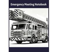 Emergency Meeting Notebook: Usable meeting notebook with template key information page to help effectively management meetings and take notes