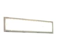 Beghelli BEG8584 - Plafón de emergencia LED, 18 W, multicolor, cristal, policarbonato, acero