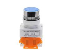Emergency Stop Switch 1pcs LAY37 Y090 22mm DPST 1NO 1NC Momentary Push Button switches 4 Screws 10A 660V PowerRed Green Blue Yellow White Black(M) Controls Switches