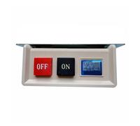 Emergency Stop Switch 2pcs 220V 380V 2.2KW Industrial Sewing Machine Clutch electronic starter ON/Off Start Stop Push Button Switch LAK-10